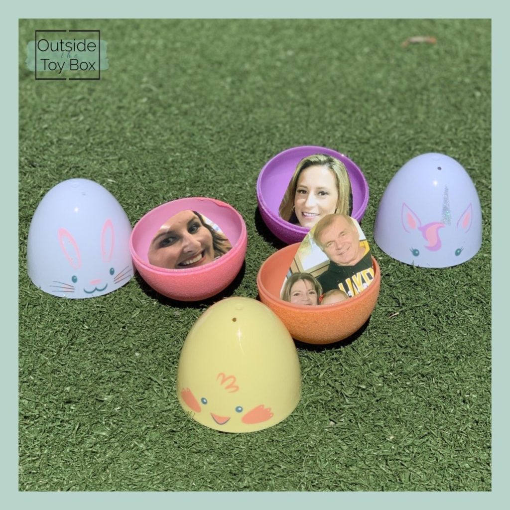 Pictures in easter eggs