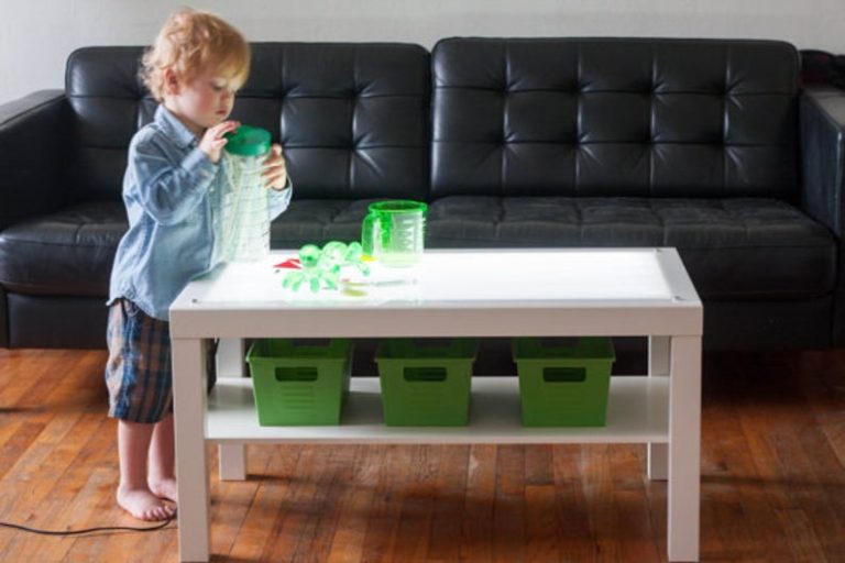Quick, Easy, and Affordable DIY Light Table - Outside the Toy Box