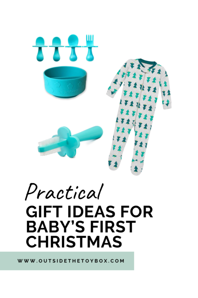 Unique Gift Ideas for Baby's First Christmas - Outside the Toy Box