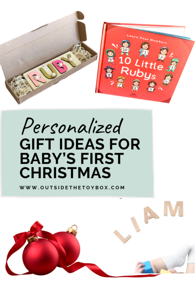 Unique Gift Ideas for Baby's First Christmas - Outside the Toy Box