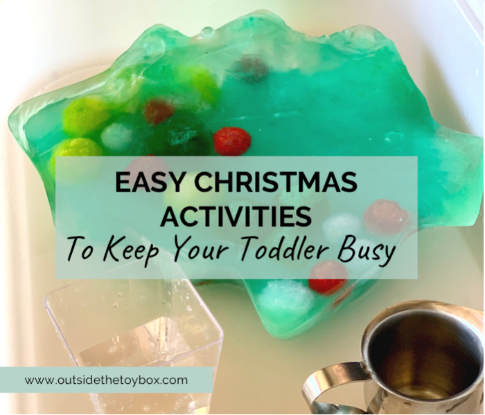 Easy Christmas Activities to Keep your Toddler Busy