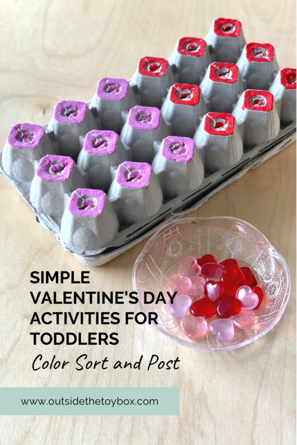 8 Simple Valentine's Day Activities for Toddlers - Outside the Toy Box