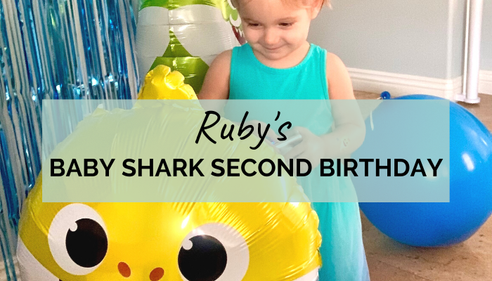 Ruby’s Baby Shark Second Birthday