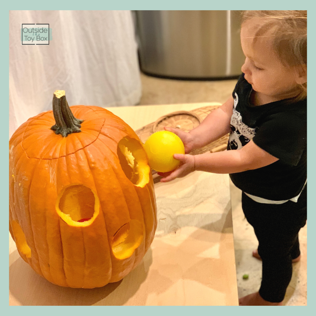 10 Unique Toddler Pumpkin Activities - Outside the Toy Box