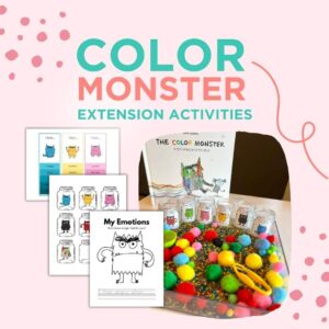 Color Monster extension activities