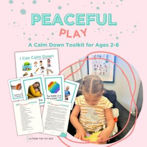 peaceful play calm down toolkit