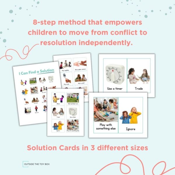 Conflict resolution for little learners 8-step method