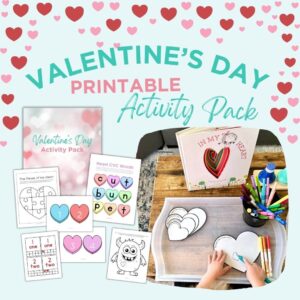 Valentine's Day printable activity pack