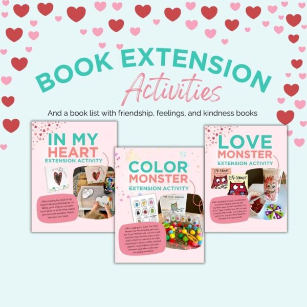 Valentine's Day Book Extension activities