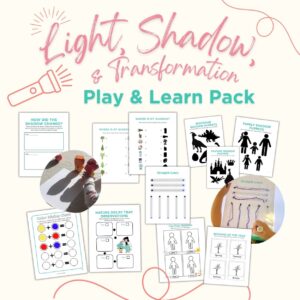 Light and Shadow play and learn pack